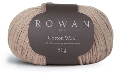 Garn 60% Baumwolle 40% Wolle, 50g, Farbe: Papperig