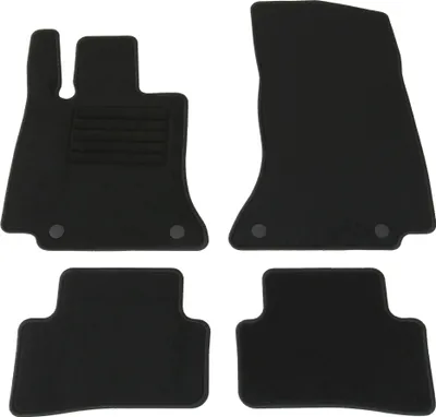 Produktbild von Fußmatten-Set für Mercedes C-Klasse W206/S206, 06/2021-, 4-teilig, Schwarz