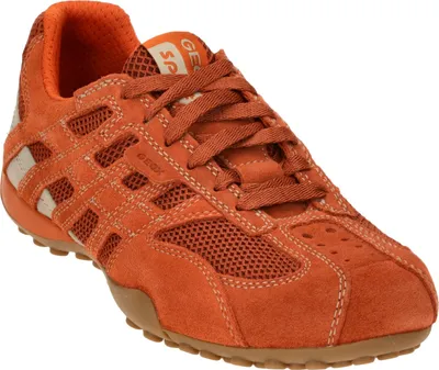 Image de Geox SNAKE ORIGINAL A Chaussures pour hommes - Baskets - Chaussures basses rouges Loisirs NEUF