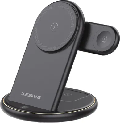 Produktbild von Xssive 5-in-1 Wireless Ladestation – kompatibel mit iPhone, Apple Watch & AirPods