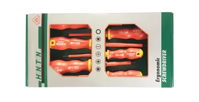 Image de Honiton Set de tournevis 6 pièces pour électriciens