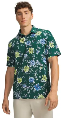 Image de Polo imprimé Under Armour Ua Matchplay - campus ivy, taille : S