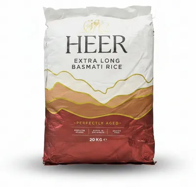 Produktbild von Heer Long Grain Basmati Rice 20kg