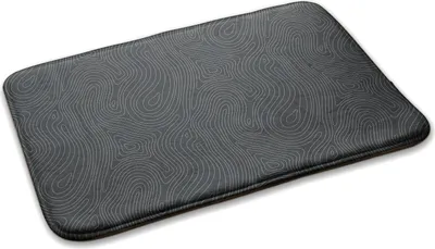 Produktbild von Teppich Teppich Wohnzimmer Schlafzimmer Modern - 90 cm x 60 cm - Abstraktes Linienmuster