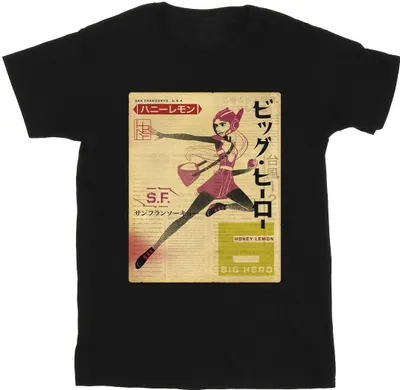 Produktbild von Disney - "Big Hero 6" T-Shirt für Herren BI49346 (5XL) (Schwarz)