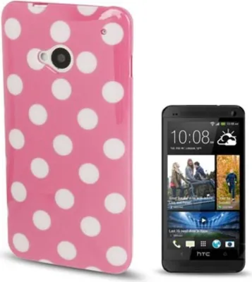 Produktbild von Schutzhülle TPU Case für Handy HTC One M7 Pink