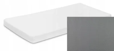 Produktbild von Olka Jersey Spannbettlaken für Kinderbett 120x60 Grau