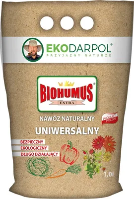 Produktbild von Gartendünger Aus Wurmhumus Organischer Pflanzen Dünger Langzeitwirkung Pulver 1L