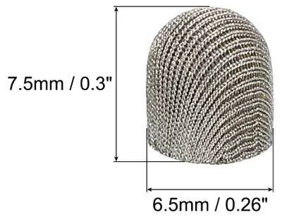 Produktbild von 6 Stš¹ck Stylus Stiftspitzen Leitf?hig Netz Faser Kapazitiv Touchscreen Stifte Spitze Universal Ersatz 6.5mm
