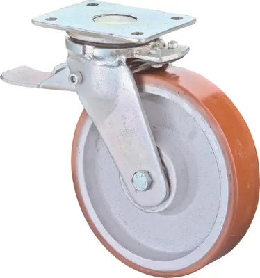 Produktbild von BS-Rollen Lenkrolle 250 x 75 mm mit Feststeller (Räder und Rollen Bockrollen)
