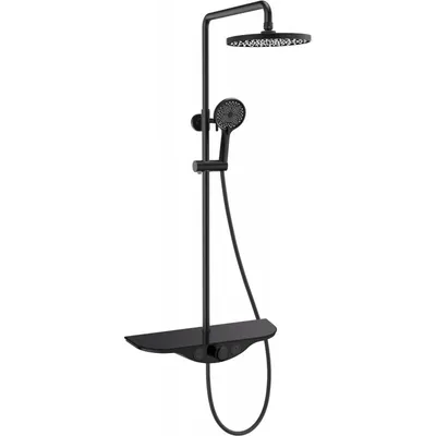 Produktbild von copy of Mexen KX05 Brausegarnitur für Aufputzmontage mit Kopfbrause und Thermostatmischer, Weiß - 771500591-20