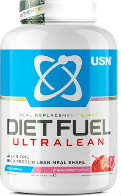 Produktbild von Diet Fuel Ultralean Pulver, Erdbeere, 2000 g