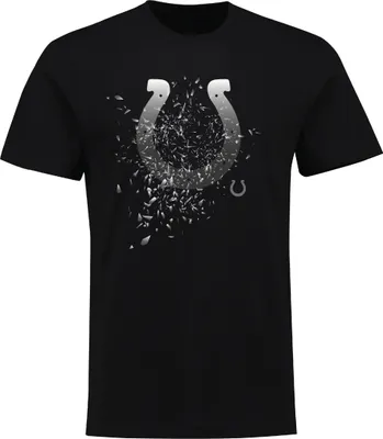 Produktbild von NFL Indianapolis Colts Shatter Graphic Logo Football Shirt schwarz (XXXL)