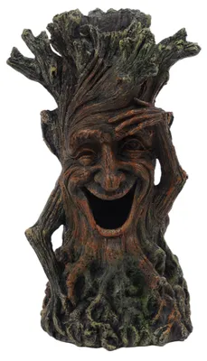 Produktbild von Aquarium-Baumschmuck mit Gesicht, Höhlenversteck, Harz