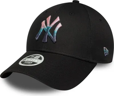 Produktbild von New Era Women MLB 9FORTY Metallic Logo Cap New York Yankees black