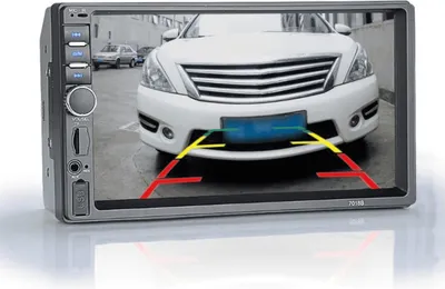 Immagine prodotto di PODOFO Autoradio universale a 2 din con Bluetooth, USB, navigazione - Mirror Link, telecamera, radio 2 din universale ISO