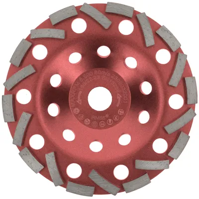 Diamant-Schleifscheibe Ø 180 mm Turbo für Beton und Stein