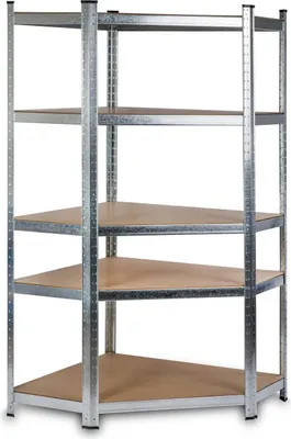 Immagine prodotto di Humberg HR-817 scaffale angolare in piedi 180x90x40cm