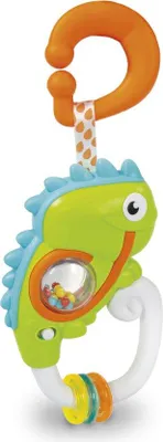 Obrázok produktu pre Clementoni Interactive Chameleon, Chameleon, Chlapec / dievča, 3 mesiace, Vyžadované batérie, Zvukové efekty, Viacfarebný