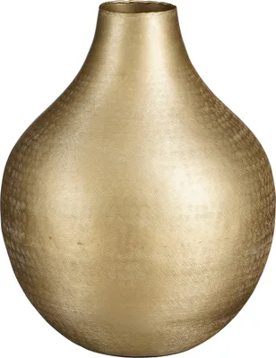 Produktbild von Mica Decorations Deko-Objekt Kyan - 25x25x31 cm - Aluminium - Champagner