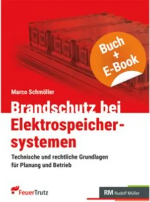 Produktbild von Brandschutz bei Elektrospeichersystemen - mit E-Book (PDF)