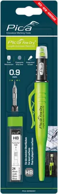 Produktbild von Pica FINE Dry Longlife Automatic Pencil Tieflochmarker + 24 x Ersatzminen Graphit HB