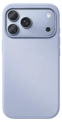 Image de Avizar, coque en silicone pour iPhone 18 Pro Max avec bords surélevés, couleur bleue