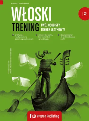 Zdjęcie produktu dla Preston Publishing: Włoski A1 - Podręcznik I Ćwiczenia Krok Po Kroku