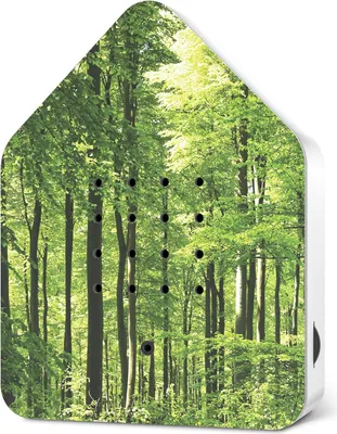 Produktbild von Vogelhaus mit Geräusch - Zwitscherbox - Vogelgeräusche Haus für das WC - Vogelgeräusche Haus
