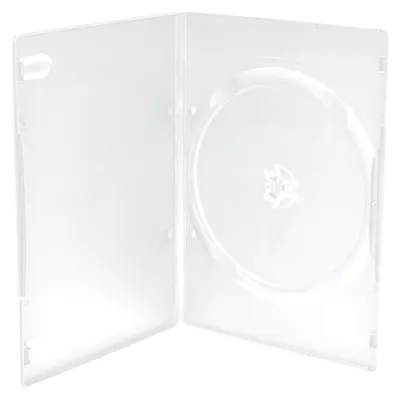 Image de MEDIARANGE Zubehör CD-/DVD-Rohlinge - DVD-Hülle - 1 Disks - Transparent - Kunststoff - 120 mm - RoHS