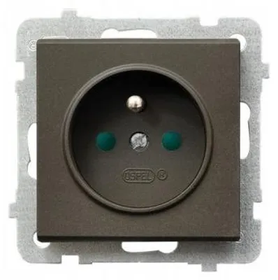 Produktbild von Ospel GP-1RZP/m/40, Braun, IP20, 16 A, 71 mm, 38 mm, 71 mm