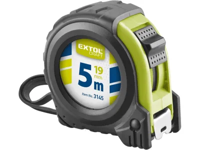 Obrázek produktu pro Metr svinovací, 5m, šířka pásku 19mm