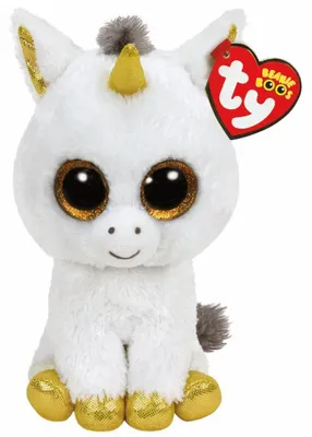 Zdjęcie produktu dla Meteor TY Beanie Boos Pegasus -bialy jednorozec
