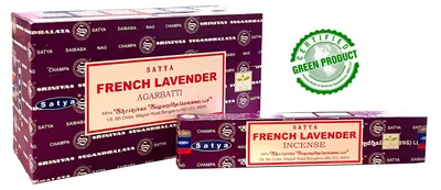 Produktbild von Satya "French Lavender" Räucherstäbchen 15gr.
