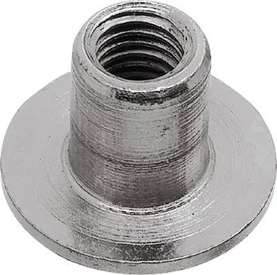 Produktbild von Hülsenmutter Flachkopf M 6x15 Stahl vernickelt