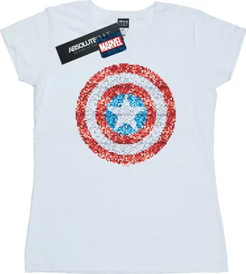 Produktbild von Marvel - T-Shirt für Damen BI34456 (XXL) (Weiß)
