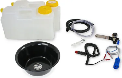 Obrázok produktu pre 12V kempingová sada umývadla Ford Transit VW Caddy T5 28cm