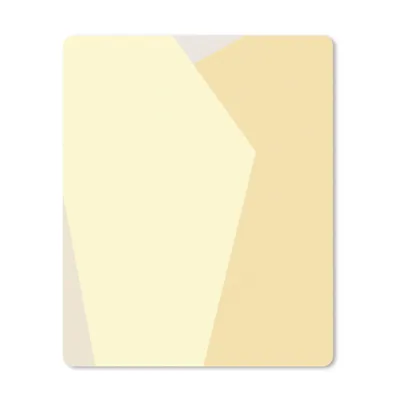 Produktbild von MuchoWow® Mauspad Mousepad Gelb - Abstrakt - Formen 30x40 cm - Mousepads - Maus Mat - Pad - Mausunterlage - Mausmatten