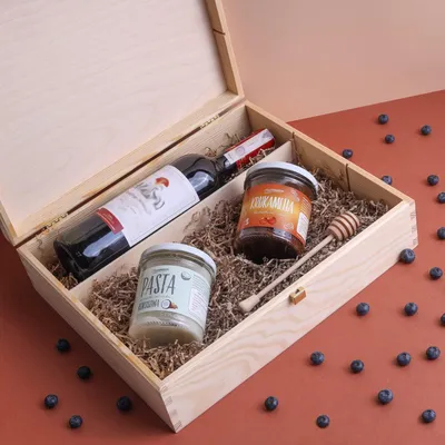 Immagine prodotto di Creative Deco Scatola in Legno per Vino | Porta Bottiglie di Vino 3 Bottiglia da 0,7l | 35.1x30x10 cm | Coperchio e Serratura | Elegante Idea Regalo