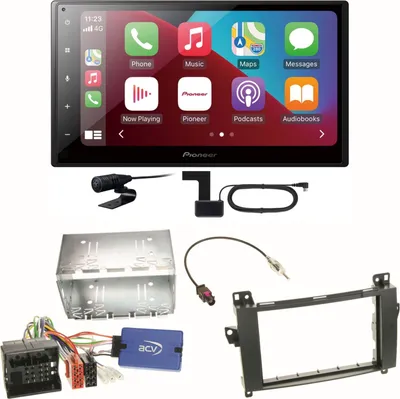 Produktbild von Pioneer SPH-DA160DAB Android Auto Einbauset für Mercedes A W169 B Klasse W245