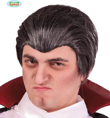 Produktbild von Drakula Halloween Perücke