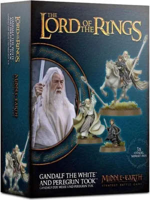 Image de Gandalf le Blanc et Peregrin Touque