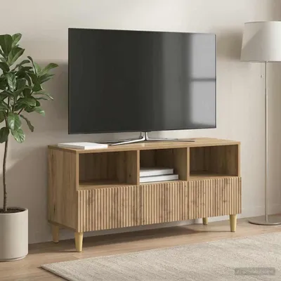 Obrázek produktu pro vidaXL TV skříňka Artisan dub 102 x 34,5 x 50 cm dřevotřísková deska