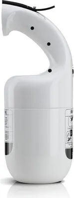 Produktbild von D-Secour Design-Feuerlöscher Firephant, 1 kg, weiß 1460100 (Design)