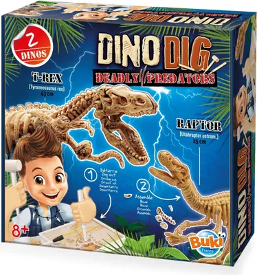 Produktbild von Buki 2139, Dinosaurier, Archologie, 8 Jahr(e), Mehrfarbig