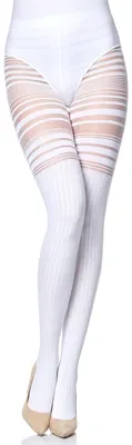Image de Collants pour femmes Merry Style MS 252 (blanc, taille S).