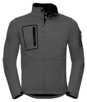 Produktbild von Russell - "Sportshell 5000" Jacke für Herren LT5142 (XXL) (Titanium-Grau)