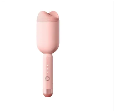 Produktbild von INF 36mm Negativ-Ionen Lockenstab - Automatischer Wellenstab mit Temperaturregelung Rosa