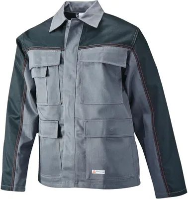Produktbild von Schweißerschutz-Bundjacke Weld Shield Gr.52 grau/schwarz