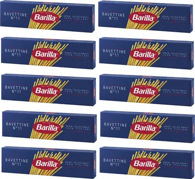 Produktbild von 10x Pasta Barilla Bavettine Nr. 11 italienisch Nudeln 500 g pack